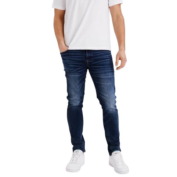 American Eagle Extreme Flex Skinny Jeans Men’s Medium Wash Denim Size 28x30 NWT - Picture 12 of 12